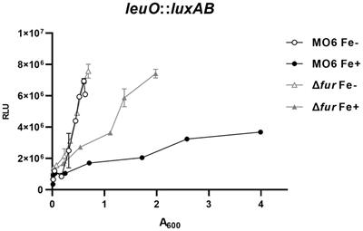 Iron-Fur complex suppresses the expression of components of the cyclo-(Phe-Pro)-signaling regulatory pathway in Vibrio vulnificus